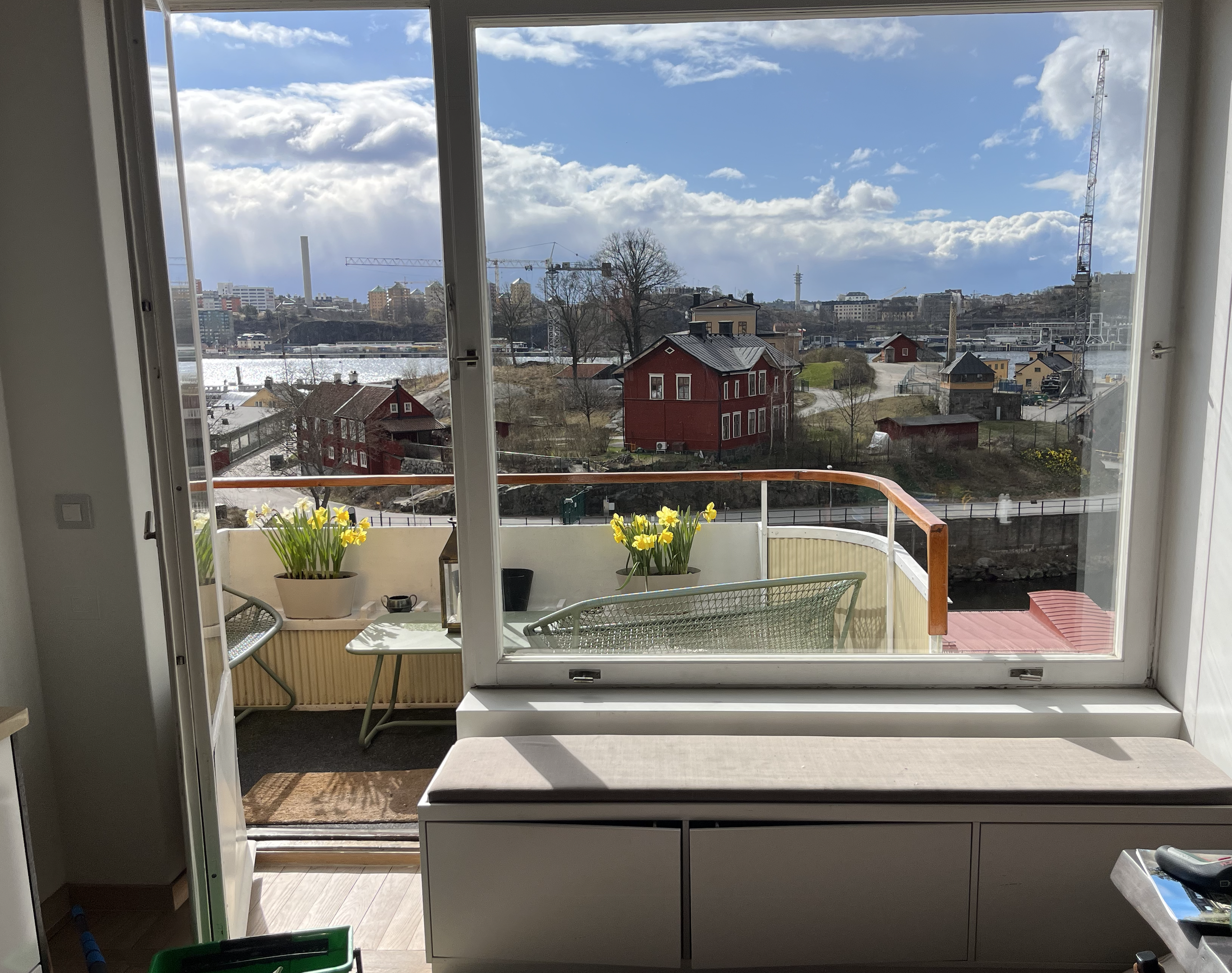 Utsikt över Södermalm 